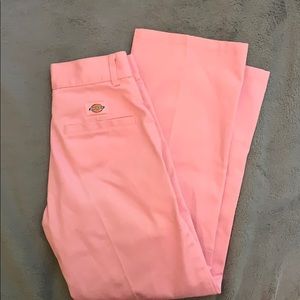 Pink dickies pants